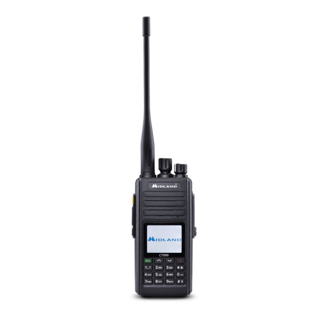 RADIO AMATEUR MIDLAND BI BANDE VHF/UHF JAUNE CT-690